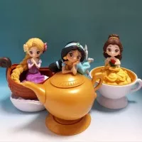 JUAL SATUAN / SET bola princess isi 3 pcs Rapunzel Jasmine Belle