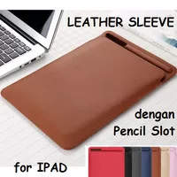 iPad 2 3 4 5 6 7 Air Pro 9.7 10.2 10.5 11 12.9 Leather Sleeve Case Tas