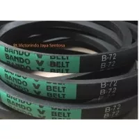 Vanbelt / fanbelt V belt Green seal bando B 72 atau B72 atau B-72