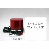 Lampu Warning Rotary Led Strobo Merah Bulat 12V LH-51012