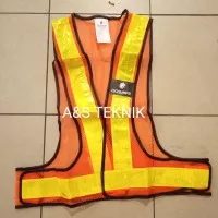 Rompi Jaring V Scotlight Orange-Safety Vest-Rompi Safety Gosave