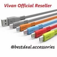 Vivan CSM100 Micro USB 100cm Data Cable / Kabel Data Original