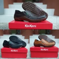 Sepatu Kickers 275 Original Kulit Asli/Sepatu kantor pantofel pria