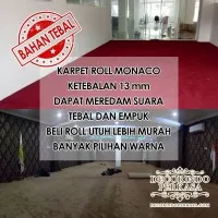 Karpet Roll Monaco Harga Per m2 Karpet Tebal Empuk Peredam Suara