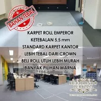 Karpet Roll Emperor Harga Per m2 Standard Karpet Kantor Lebih Tebal