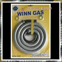 selang kompor gas flexible winn gas/selang kompor gas spiral winn gas