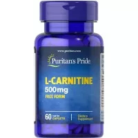 Puritan's Pride L-Carnitine 500mg 60 Caplets Original