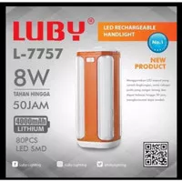 Luby L7757 Lampu Darurat - Emergency Lamp Led LIght 8w L-7757 8 watt