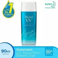 Biore UV Aqua Rich Watery Gel Sunblock SPF 50+ PA++++ 90ml 90 ml