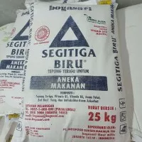 Tepung Terigu Segitiga Biru 25kg - Bogasari - 1 Bal / Karung