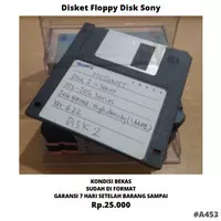 Disket Floppy Disk Merk SONY #A453