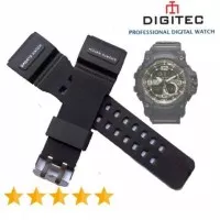 Strap Tali Jam Tangan Digitec 2102 2102T DG-2102T LIST PUTIH