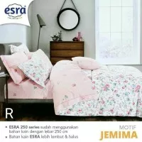 kain bahan sprei meteran katun Esra motif jemima