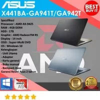 Asus Notebook X441BA AMD A9 RAM 4 GB SSD 256 GB