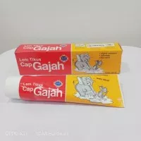 Cap Gajah Lem Tikus Tube 100 ml / Rat Glue - Bening & Super Lengket