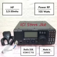 Icom IC 718 / Radio SSB Icom / Radio HF / Radio All Band Original
