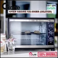 OX-898BR | 4in1 Jumbo Oven Oxone 28Lt (2x500W) - Hitam