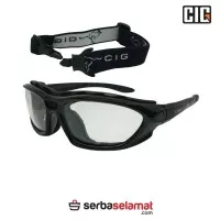 Safety Glass/Kacamata Safety/smoke lens/Google/CIG Eucla