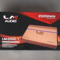 Power Monoblock LM AUDIO LM-2500.1 Amplifier Class D 1 Channel Monoblok Mono Mobil LM2500.1 LM 2500.1 2500 