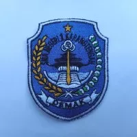 bet/badge logo identitas sekolah bordir