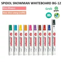 Spidol Snowman BG12 / Spidol Non Permanen / Spidol Whiteboard