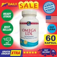 NORDIC NATURALS OMEGA LDL 1152 MG IMUN RED YEAST RICE COQ10 60 KAPSUL