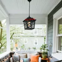 Lampu gantung classic outdoor dekorasi teras tipe JM03