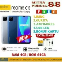 Realme C15 Ram 4/64GB Garansi Resmi Realme Indonesia