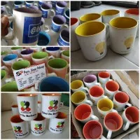 Mug warna Custom / Mug Standard / Mug Couple / Mug Souvenir /