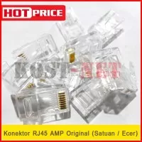 Konektor RJ45 AMP Original (Satuan / Ecer)