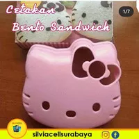 Cetakan Nasi Bento Roti Sandwich Cutter Hello Kitty Hk Kity Rice Mold