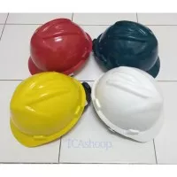 Helm Proyek Kerja Safety MSK Warna : Putih. Merah. Hijau, Kuning