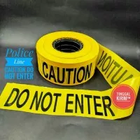 Police Line Barricade Tape CAUTION DO NOT ENTER 3 inch x 300 mtr