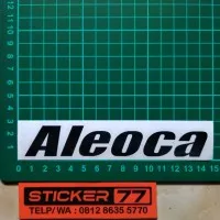 Cutting Sticker Sepeda Aleoca
