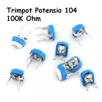 Trimpot Potensio 100k Ohm Potensiometer 104 Variable Resistor 100KOhm