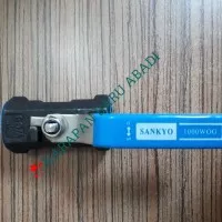 Ball Valve Sankyo 1pc Carbon Steel Drat 1/2" inch / Stop Kran WCB
