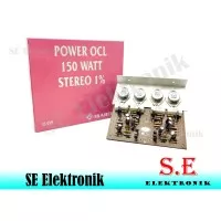 Kit power amplifier OCL 150 w stereo jengkol