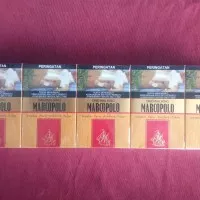 Rokok Marcopolo Gold 20 Batang 1 Slof Isi 10 Bungkus