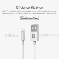 KABEL DATA IPHONE IPAD FAST CHARGER USB LIGHTNING NILLKIN RAPID CABLE