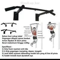 PULL UP BAR CHIN UP IRON GYM FITNESS BAGUS DAN KOKOH