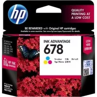 Jual Tinta Printer HP 678 Color Original Ink Cartridge