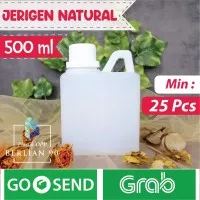 Jerigen 500 ml / Botol Jerigen Minyak 500 ml Khusus Grab Gojek