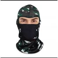 MASKER NINJA MOTIF ARMY - MASKER MOTOR NINJA MOTIF ARMY