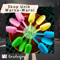 Skop Unik Warna-Warni Termurah / Skop mini taman