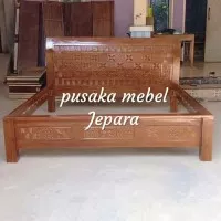 dipan minimalis kayu jati - tempat tidur minimalis kayu full - dipan