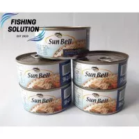 Sunbell Tuna Chunk in Vegetable Oil 185 gram - Ikan Tuna dalam Kaleng - KHUSUS PANCING