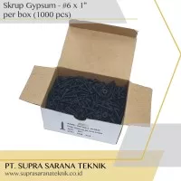 Sekrup gypsum 6 x 1 (inch) 2.5 cm skrup gipsum Drywall Screw 1BOX