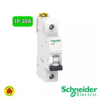 Schneider MCB 1P 20A Acti9 iK60A A9K14120 4,5kA MCB 1 Phase 20 Amp