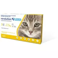 revolution cat plus 0,25ml gold 1box obat kutu kucing kitten