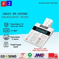 Casio FR-2650 RC - Print Kalkulator Struk/Printing Calculator